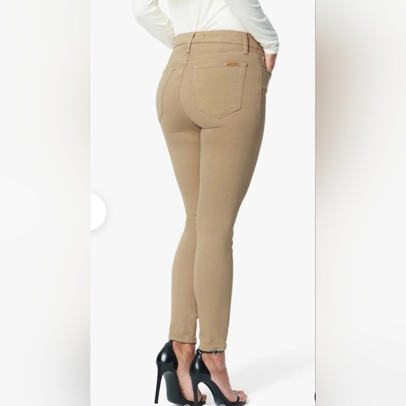 Joe's The Charlie Jeans Tan High Rise Slim Fit Womens Size 26" (XS Or 4-6) - Picture 2 of 12